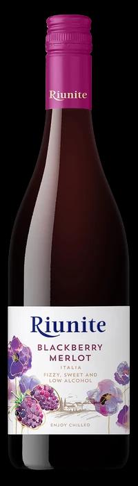 优尼特起泡鸡尾酒（黑莓味） 瓶身产品图（6% vol · 750ML）