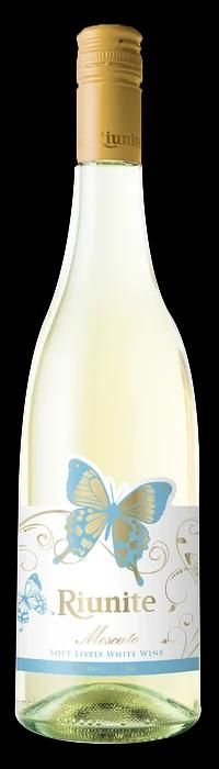 蝴蝶莫斯卡托甜白葡萄酒 瓶身产品图（8% vol · 750ML）
