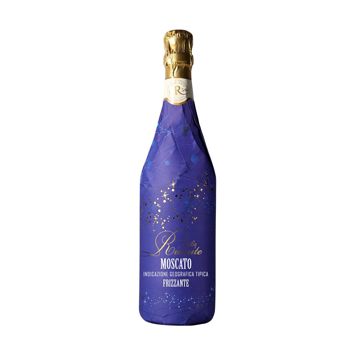 优尼特米兰之花甜白起泡葡萄酒 产品主视觉，意大利 · 艾米利亚-罗马涅，8% vol · 750ML